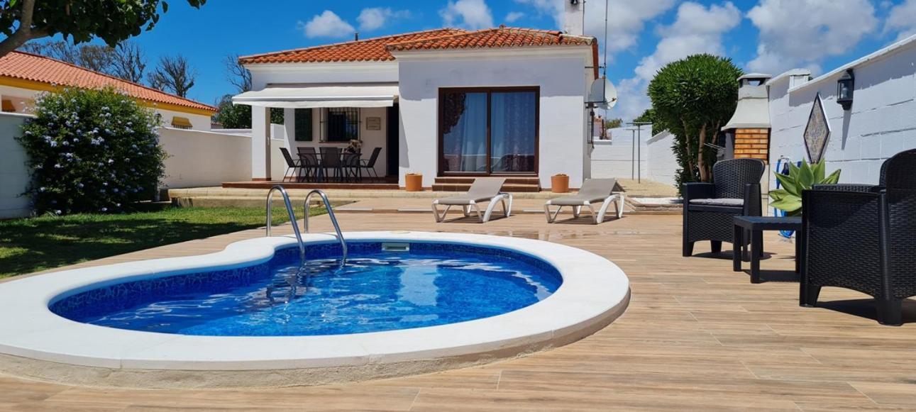 Chalet Las Adelfas Chaparrillo Conil De La Frontera Buitenkant foto